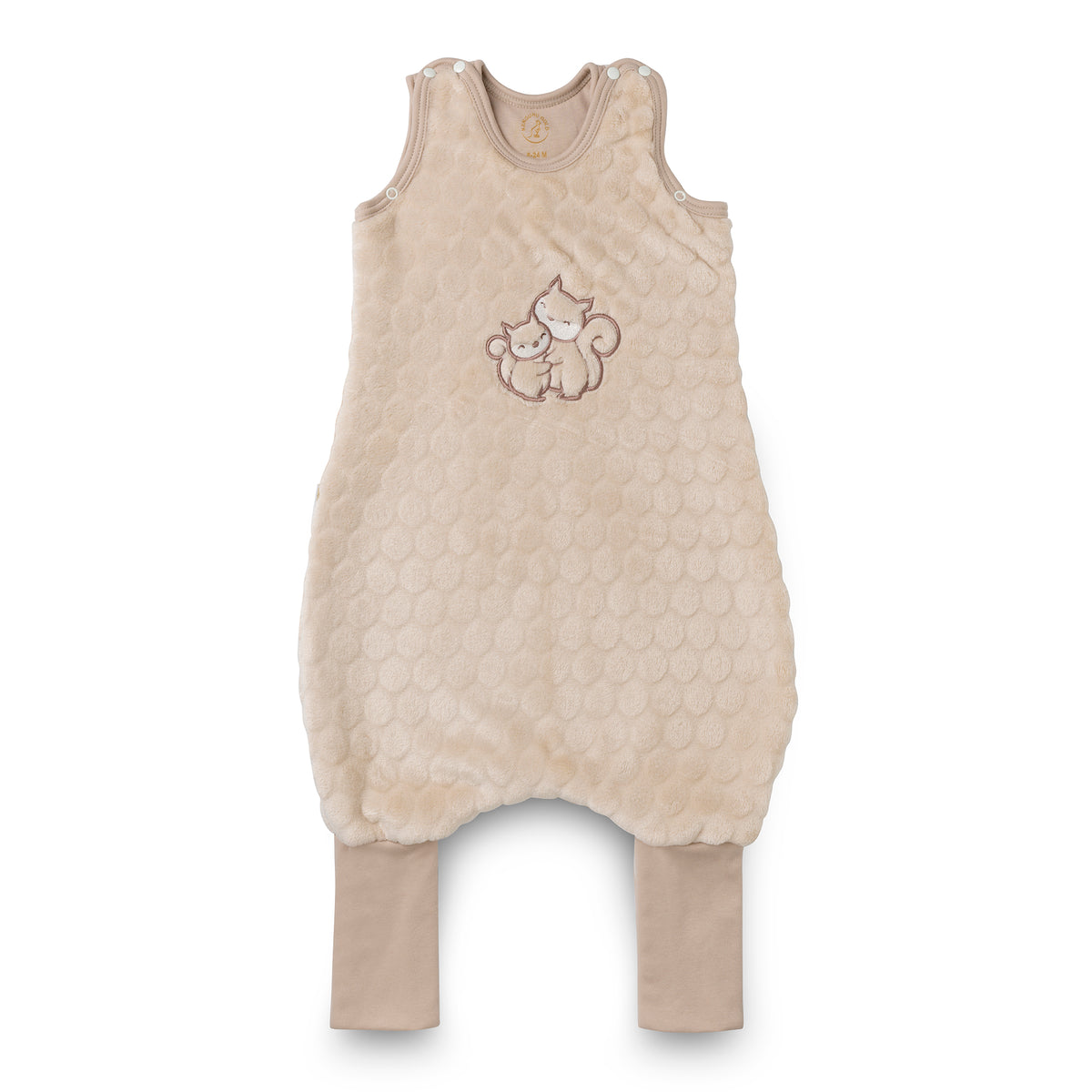 Toddler Sleeping bag TOG 2 “Popcorn-squirrel”