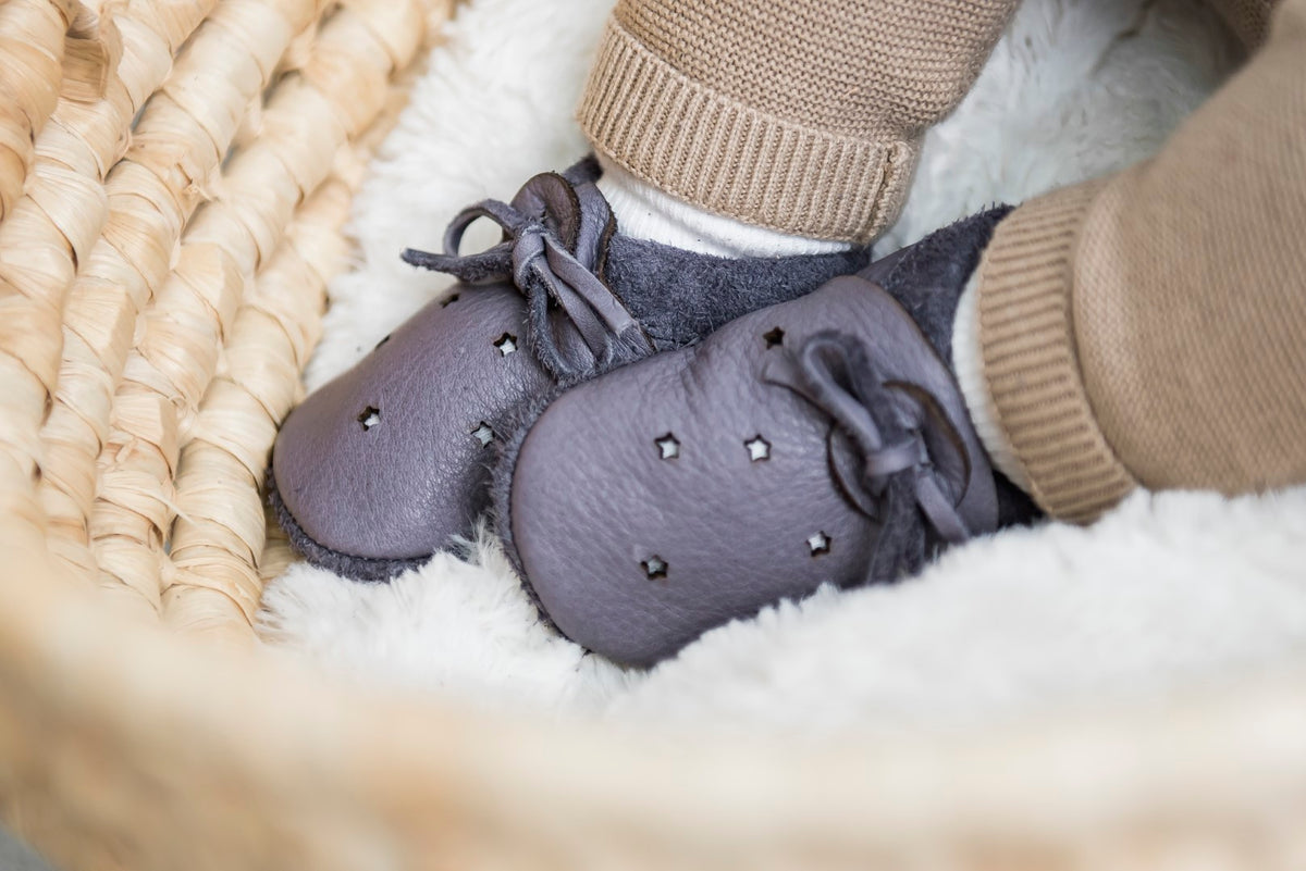 Puhatalpú cipő, Sandals, Szürke Csillag