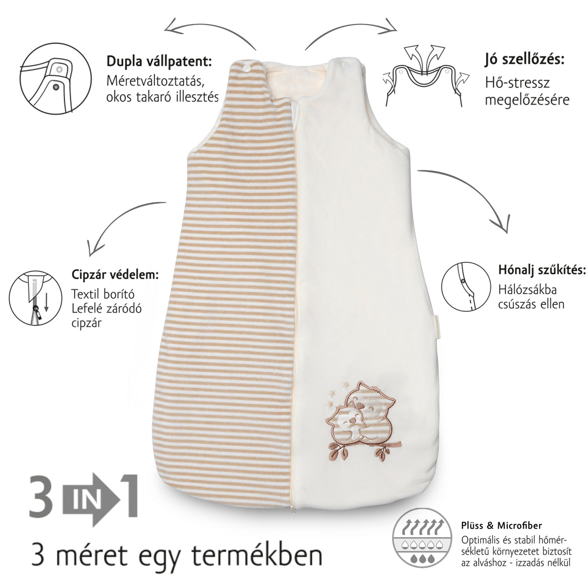 Sleeping bag 2.5 TOG