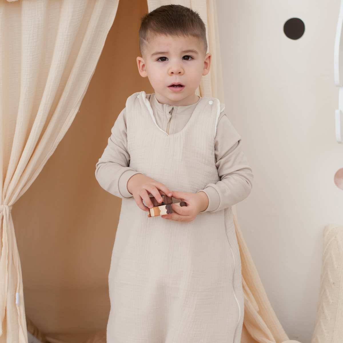 Toddler Sleeping bag TOG 1 “Muslin”