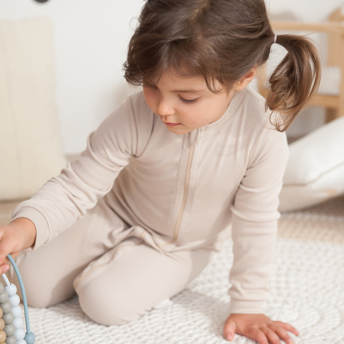Organic cotton footed pyjama