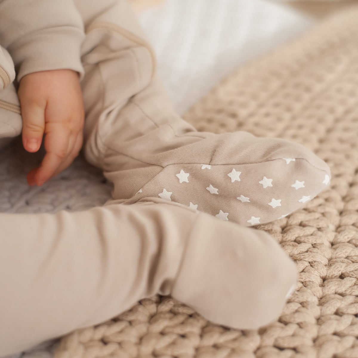 Organic cotton footed pyjama
